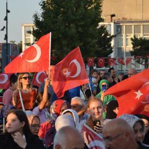Sakaryada 15 Temmuz Demokrasi ve Milli Birlik Günü ekinliği