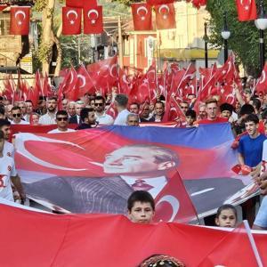 Sapancada 15 Temmuz Demokrasi ve Milli Birlik günü etkinliği