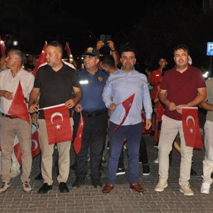 Gazipaşada 15 Temmuz anma programı yapıldı