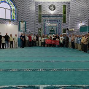 Bafra Gençlik Merkezi aileleri ve çocukları sabah namazında buluşturdu