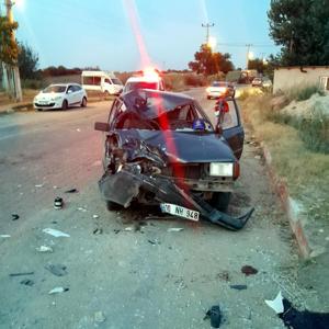 Otomobille çarpışan motosikletin sürücüsü Kasım Efe öldü