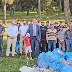 Ardahanda orman yangınlarına karşı temizlik seferberliği