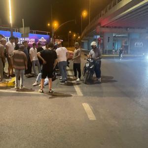 Gölcükte motosiklet ile otomobil çarpıştı: 1 yaralı