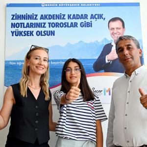 Aydıncık LGS 1incisi Büyükşehir’in Kurs Merkezi’nden çıktı