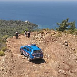 Datçada orman yangınlarına karşı nöbet