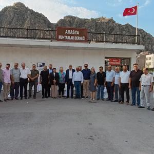 Amasya’da Muhtarlar Derneği Hizmet Ofisi açıldı