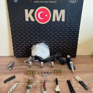 Kocaeli’de silah kaçakçılarına operasyon; 7 gözaltı