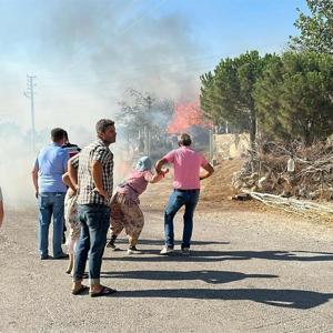 Çanakkaledeki 1400 hektar alanın zarar gördüğü yangını akli dengesi yerinde olmayan 2 kişi çıkarmış