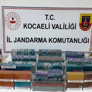Gebzede 5 milyon TL değerinde elektronik sigara ele geçirildi; 4 gözaltı