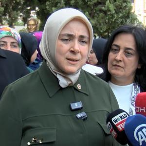 AK Parti Genel Merkez Kadın Kolları Başkanı Ercandan Bursa’daki yangın bölgesine ziyaret