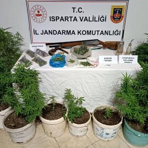 Yalvaçta uyuşturucu operasyonuna 1 gözaltı