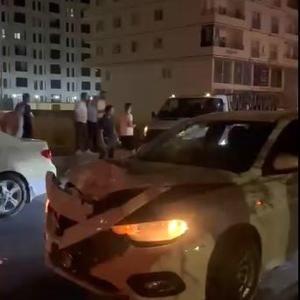 Mardinde otomobilin çarptığı kadın, ağır yaralandı