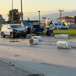 Tokatta cip ile patpat çarpıştı: 1 yaralı