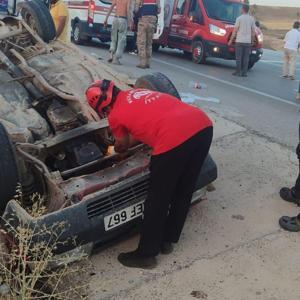 Otomobil takla attı:6 yaralı