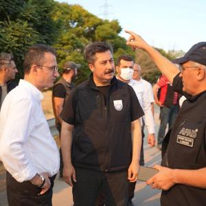 Yenişehir’de 100 hektarlık alan yandı