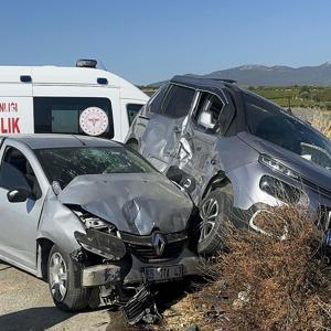 Manisa’da kaza: 3 yaralı