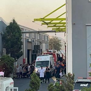 Tekirdağda boya fabrikasında kimyasal madde zehirlenmesi; 1 ölü