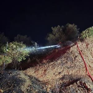 Bursa’da çıkan anız yangın yerleşim yerine ulaşmadan söndürüldü