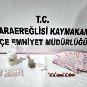 Otomobilinde uyuşturucu ele geçirilen şüpheli gözaltında