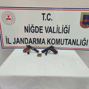 Niğde’de ruhsatsız silah operasyonu: 1 gözaltı