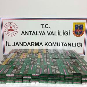 Gazipaşada kaçak sigara operasyonu