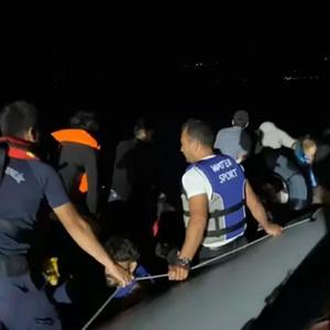 Çanakkalede 43 kaçak göçmen yakalandı