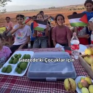 İlkokul öğrencilerinden Gazzeli çocuklara destek
