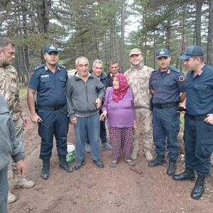 Mantar toplarken ormanda kaybolan Fahriye Zan, 14 saat sonra bulundu