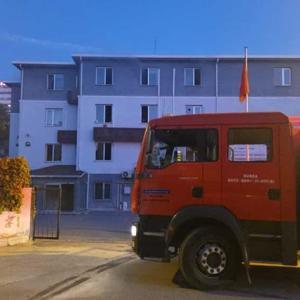 Bursada,  İlçe Sağlık Müdürlüğü binasında çıkan yangın söndürüldü
