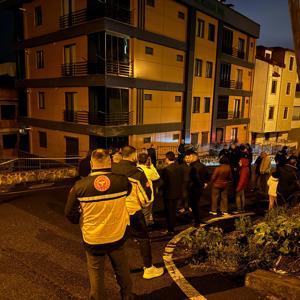 Ordu’da zemindeki kayma nedeniyle çatlaklar oluşan 2 bina mühürlendi