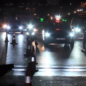 İstanbul - Bayrampaşada viyadüğün genleşme derzi koptu: 2 yaralı