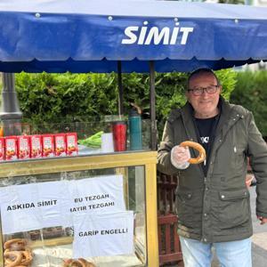 Kazada engelli kalan simitçi: Allah ikinci bir şans verdi, parası olmayanlara ücretsiz simit veriyorum