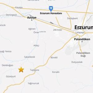 Erzurumda 3.5 büyüklüğünde deprem