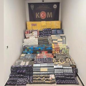Kocaelide bir TIR’da 49 bin 750 paket kaçak sigara ele geçirildi