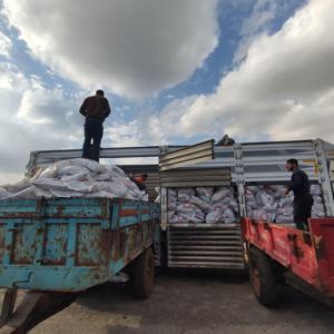 Karlıova’da ihtiyaç sahiplerine kömür dağıtımı başladı