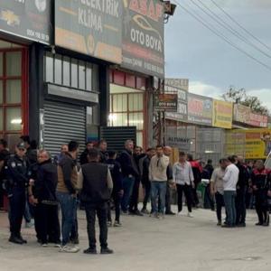 Konyada oto boyama atölyesine pompalı saldırı: 12 yaralı