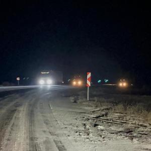 Kar ve buzlanma nedeniyle Ilgar Geçidi’nde TIR’lar mahsur kaldı