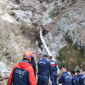 Kayıp olarak aranan Miraç uçurum dibinde ölü bulundu