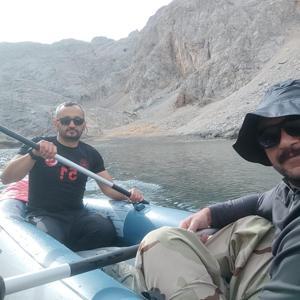 Çinili Göl’de kanoyla gezinti yapıldı