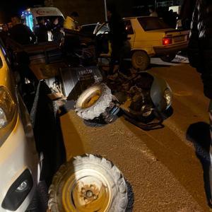 Elazığ’da patpat ile otomobil çarpıştı: 3 yaralı