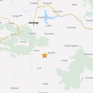 Balıkesir Sındırgıda 4.2 büyüklüğünde deprem