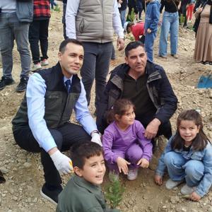Çamlıyayla’da fidanlar toprakla buluştu