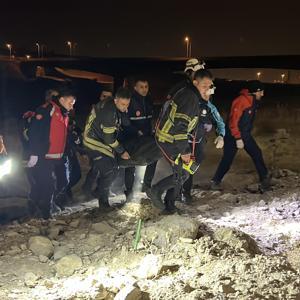 Kayseri’de uçuruma yuvarlanan otomobilin sürücüsü öldü