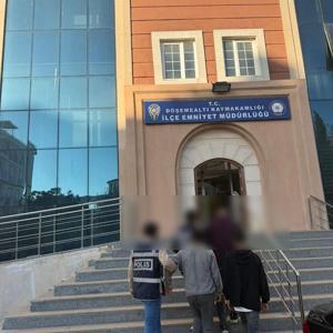 Döşemealtı’nda 3 akü hırsızlığı şüphelisi gözaltında