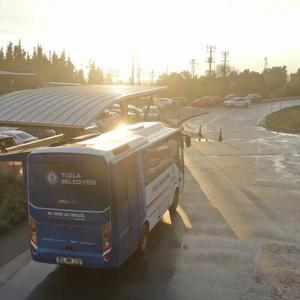 Tuzla Belediyesi’nin ücretsiz ring seferlerinden binlerce vatandaş faydalandı