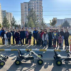 Mardinde çocuklara trafik eğitimi verildi