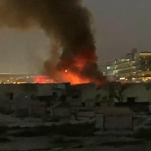 İstanbul- Bakırköy’de kumaş baskı fabrikasında çıkan yangın söndürüldü