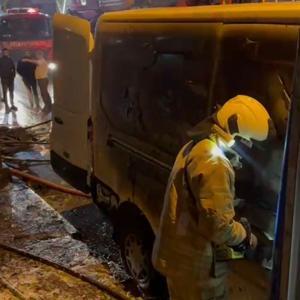 İstanbul - Pendik’te tekstil atölyesinde çıkan yangın söndürüldü