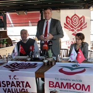 Ispartada bağımlılıkla mücadele toplantısı