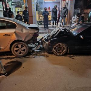 Hatayda zincirleme kaza